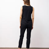 Clean Cut Sleeveless Blouse