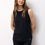 Clean Cut Sleeveless Blouse