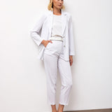 Tailored Blazer & Trousers Set - White