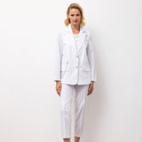 Tailored Blazer & Trousers Set - White