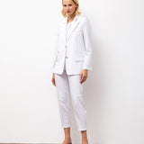 Tailored Blazer & Trousers Set - White