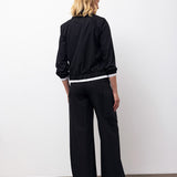 Urban Utility Snap Ceket - Siyah