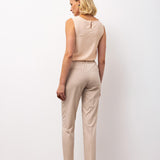 Modern Fit Bilek Pantolonu - Bej