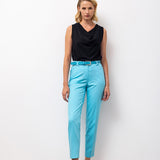 Modern Fit Bilek Pantolonu - Turkuaz