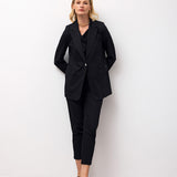 Tek Düğmeli Blazer ve Dar Pantolon Takım