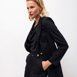Tek Düğmeli Blazer ve Dar Pantolon Takım